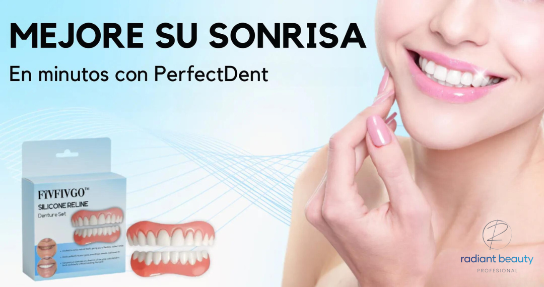 Kit de prótesis dentales🦷 PerfectDent™  para sonrisa perfecta😁